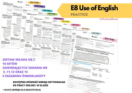 E8 Use of English Practice SETS