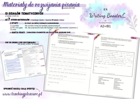 E8 WRITING BOOSTER A2+/B1