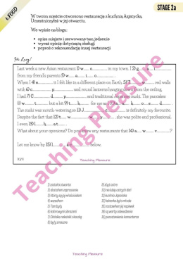 E8 WRITING BOOSTER A2+/B1