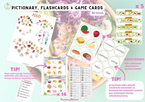 FOOD PACK Vocabulary, speaking and games