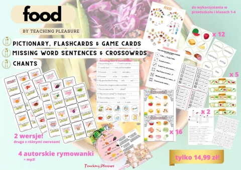 FOOD PACK Vocabulary, speaking and games