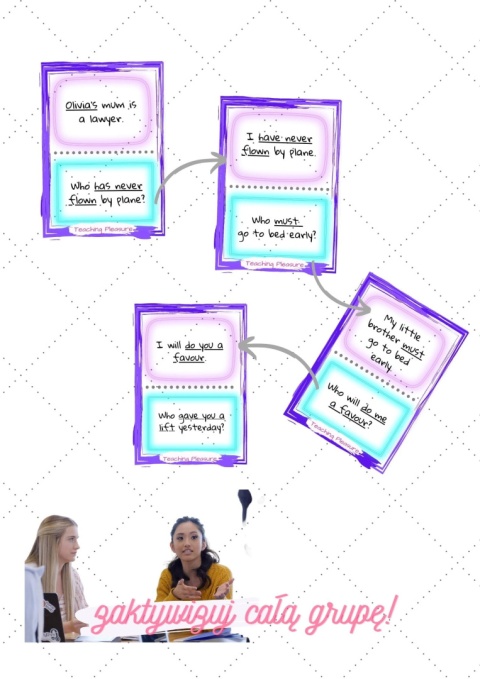 Gra językowa CHAIN REACTION (level 5)