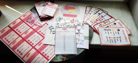 Gra językowa LETTER HUNT level 1