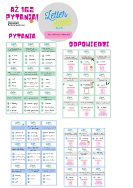 Gra językowa LETTER HUNT (level 2) egzamin ósmoklasisty