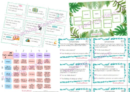 HOLIDAY TIME! VOCABULARY AND SPEAKING GAME