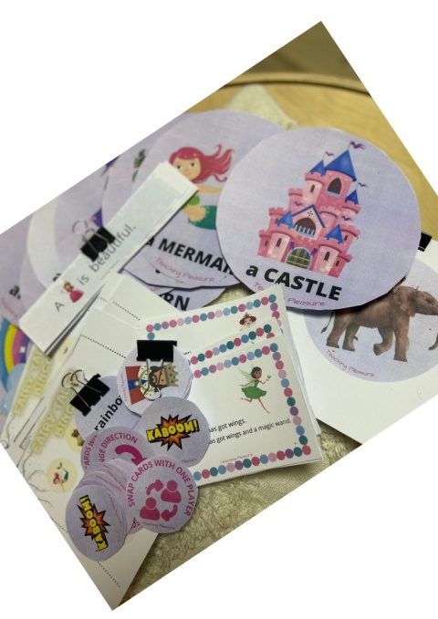 In the World of Fairy Tales - VOCABULARY & GAMES (bingo, kaboom)