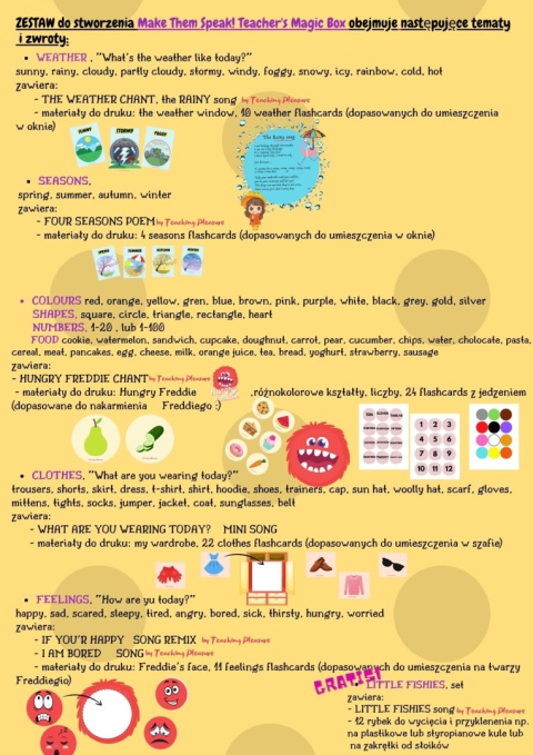 MAKE THEM SPEAK! Teacher's Magic Box