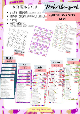 MAKE THEM SPEAK speaking cards LEVEL 3