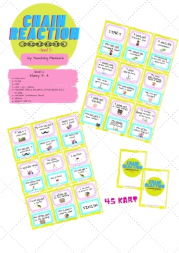 Gra językowa CHAIN REACTION (level 2)