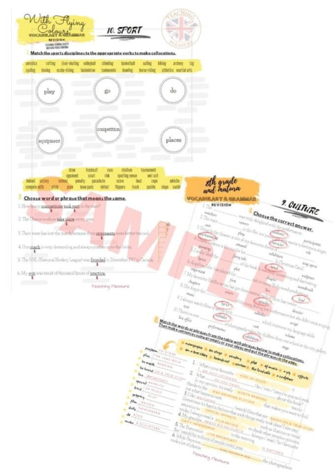 WITH FLYING COLOURS vol. 1 i 2! [EGZAMIN ÓSMOKLASISTY]